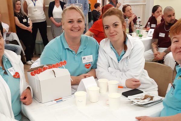 Nagy Józsefné, Tóthné Tóth Zsuzsanna, Szendlai Dóra és Szűcs Jánosné