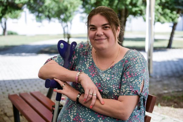 A képen Olasz Viktória látható